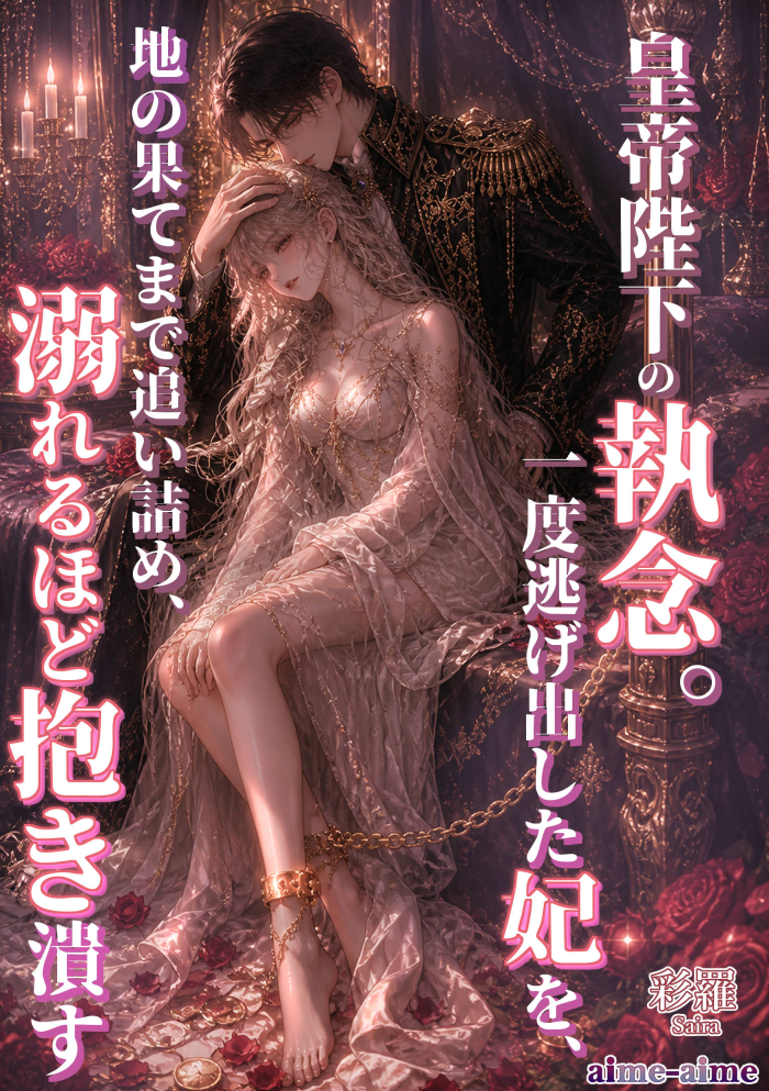 皇帝陛下の執念。一度逃げ出した妃を、地の果てまで追い詰め、溺れるほど抱き潰す